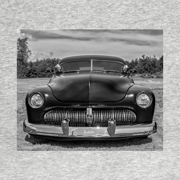 Customized 1950 American Coupe in Black & White by kenmo